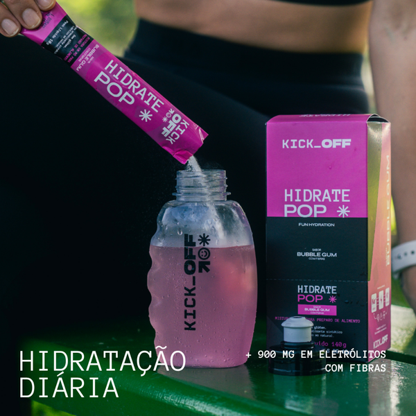 Kick_OFF Hidrate POP - Sabor Bubble Gum