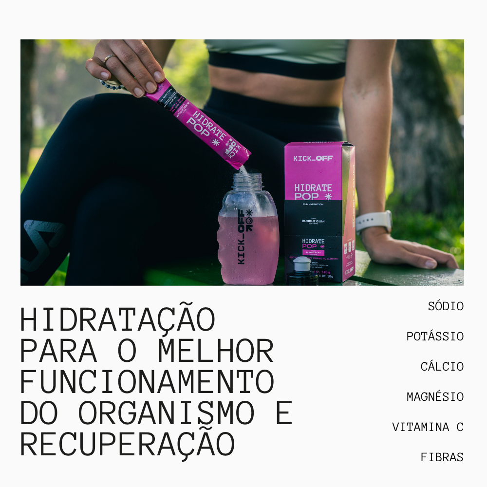 Kick_OFF Hidrate Pop - Sabor Bubble Gum